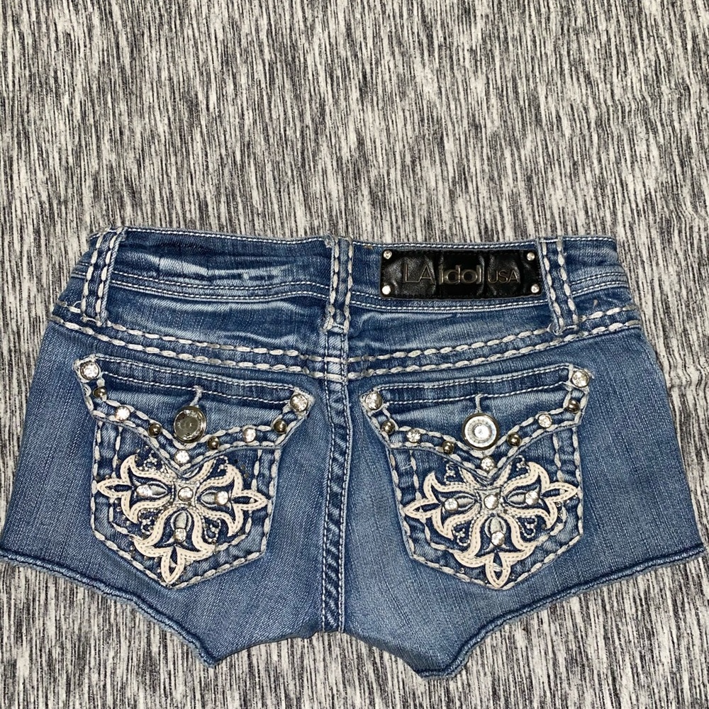 LA Idol Jean shorts